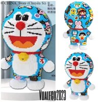 Lắp ghép Le.go doraemon họa tiết 55cm xăm trổ, đồ chơi lắp ráp mon mèo máy xăm mình siêu đáng yêu mẫu mới nhất