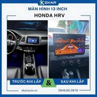 Lắp màn hình 13 inch cho Honda HRV
