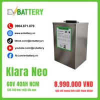 Lắp PIN Xe Máy Điện VinFast Klara Neo 60V 40AH NCM
