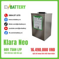 Lắp PIN Xe Máy Điện VinFast Klara Neo 60V 75AH LFP