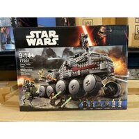 Lắp Ráp 75151 77031 Star Wars Chiến Xa Rùa Clone Turbo Tank 903 Mảnh