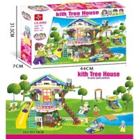 Lắp ráp Ghép Hình Ngôi Nhà Trên Cây 587 miếng ghép SP629