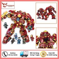 Lắp ráp Lego Bộ giáp Hulkbuster của người sắt iron man