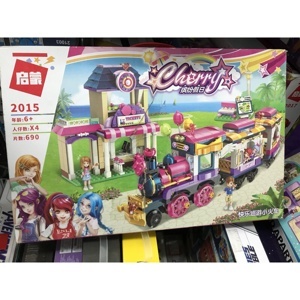 Lắp ráp lego Đoàn Tàu Sắc Màu 690 khối - Enlighten 2015