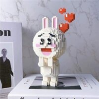 Lắp ráp lego gấu Brow và Thỏ Pony