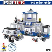 Lắp ráp lego - Mô hình sở cảnh sát Ausini No. 23701