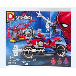 Lắp ráp lego người nhện Spiderman 282 chi tiết DLP2003