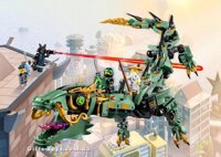 lắp ráp lego ninja movie 06057 - Rồng xanh huyền thoại khổng lồ