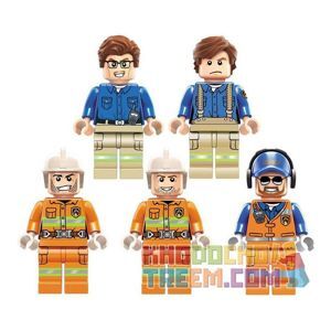 Lắp ráp Lego Trạm Cứu Hỏa - enlighten 2808