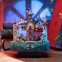 Lắp Ráp Mô Hình Gỗ 3D Đồ Chơi Lắp Ráp Music Box Hộp Nhạc Lâu Đài Phù Thủy Phép Thuật HARRY POTTER TQ928