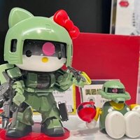 Lắp ráp mô hình HELLO KITTY HELLO KITTY quá trình lắp ráp mô hình Gundam kèm giá đỡ