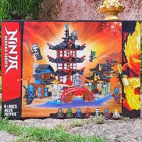 Lắp ráp Ninjago 4024 Ngôi Đền Airjitzu 767pcs