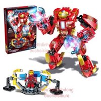 Lắp ráp xếp hình 13029 : bộ giáp hulkbuster