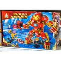 Lắp ráp xếp hình 66019 : Bộ giáp hulkbuster