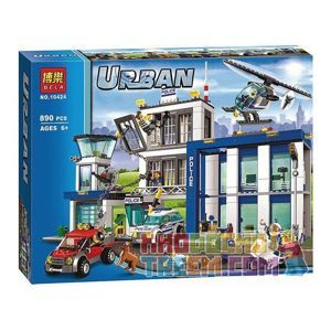 Lắp ráp xếp hình Bela 10424 - Trụ sở cảnh sát