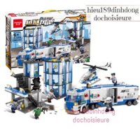Lắp ráp xếp hình c016 : trụ sở cảnh sát