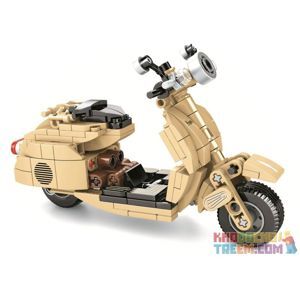 Lắp ráp xếp hình come alive 50005 : mô hình xe đạp đua thể thao