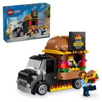 Lắp ráp xếp hình LEGO City Xe tải Burgers_60404