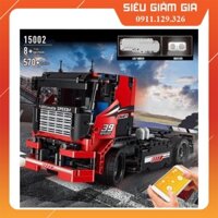 Lắp Ráp Xếp Hình Mô Hình Đầu Xe Kéo Tốc Độ Có Điều Khiển 570 Khối MOULD KING 15002