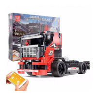 Lắp ráp xếp hình MOULD KING Xe Container Race Truck_15002