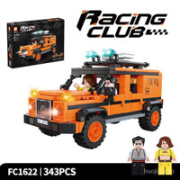 Lắp ráp xếp hình RACING CLUB FC1622 - Mô hình xe thám hiểm
