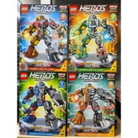 Lắp ráp xếp hình siêu anh hùng Marvel Bộ giáp Hulkbuster 99016