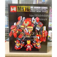 Lắp ráp xếp hình siêu anh hùng Người Sắt Iron Man Hulkbuster Mk16 MG308