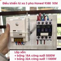 (LẮP SẴN) Bộ công tắc điều khiển từ xa rf 3 pha 380v Honest 9380 1000m 18A 5500w, 32A 11000W