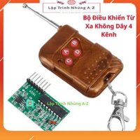 Lập Trình Nhúng A-Z130 Bộ Điều Khiển Từ Xa Không Dây 4 Kênh - 315MHZ