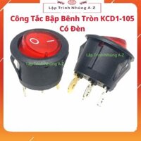 [Lập Trình Nhúng A-Z][153] Công Tắc Bập Bênh Tròn KCD1-105 Có Đèn