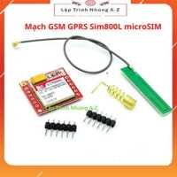 [Lập Trình Nhúng A-Z][26] Mạch GSM GPRS Sim800L microSIM