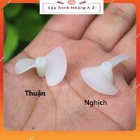 [Lập Trình Nhúng A-Z][G21] Cánh Quạt Chân Vịt Thuận Nghịch Đường Kình 26mm Trục 2mm Chế Thuyền Cano