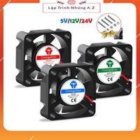 [Lập Trình Nhúng A-Z][G30] Quạt Tản Nhiệt 5V 12V 24V DC Kèm Ốc Vít