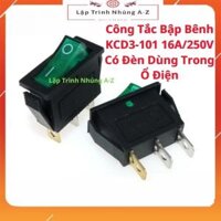 [Lập Trình Nhúng A-Z][G56] Combo 2 Chiếc Công Tắc Bập Bênh KCD3-101N 16A/250V Có Đèn Dùng Trong Ổ Điện