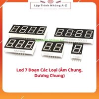 Lập Trình Nhúng A-ZG6 Led 7 Đoạn Các Loại Âm Chung, Dương Chung - Âm Chung - 2Led - 0.56