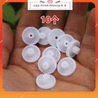 [Lập Trình Nhúng A-Z]G77] Combo 10 Chiếc Bánh Răng 2 Tầng Vương Miệng Trục 2mm