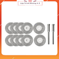 [Lập Trình Nhúng A-Z][G82] Combo 10 Lưỡi Cưa Đá Mài Điện 22mm + 2 Trục 3mm