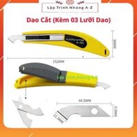 [Lập Trình Nhúng A-Z][S5] Dao Cắt Mica – Alu – Fomex – Nhựa – Bảng Mạch (Kèm 03 Lưỡi Dao Thay Thế)