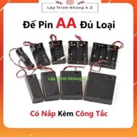 [Lập Trình Nhúng A-Z][S5] Đế Pin AA Đủ Loại