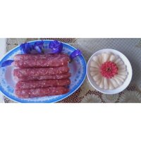 Lạp xưởng Long An siêu nạc- Hàng nhà làm bao chất lượng từng que