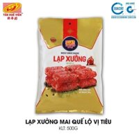 Lạp xưởng mai quế lộ nạc tiêu 4 sao túi 500g
