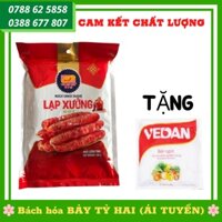 Lạp Xưởng Mai Quế Lộ Tân Huê Viên Loại Nạc 4 sao Gói 500gr (TẶNG 1 gói bột ngọt vedan 100g) - Đặc sản sóc trăng