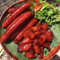 Lạp xưởng tôm nhà làm