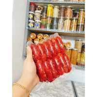 Lạp xưởng tôm tươi Loại Đặc Biệt-Lạp Xưởng Tôm đc làm từ tôm tươi + 10% mỡ heo với tỉ lệ nạc nhiều ,ít mỡ,  giúp Lạp Xưở