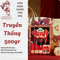 Lạp Xưởng Truyền Thống 500gr Việt Hỷ Thịt Heo Nạc Tươi TT500