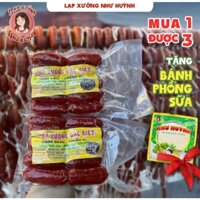 LẠP XƯỞNG TƯƠI ĐẶC BIỆT  Sấy khô dẻo 85% Nạc [TẶNG BÁNH PHỒNG SỮA] 1KG, 2 gói 500g có hút chân khô