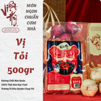 Lạp Xưởng Vị Tỏi 500gr Việt Hỷ Thịt Heo Nạc Tươi TOI500
