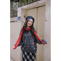 Lapetitejoie Khăn len đan tay Cami Scarf