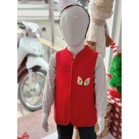 Lapomme Áo Gile Cáo Đỏ Xanh 9m-5y