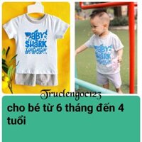 (Lapomme) Bộ cộc tay BABY SHARK